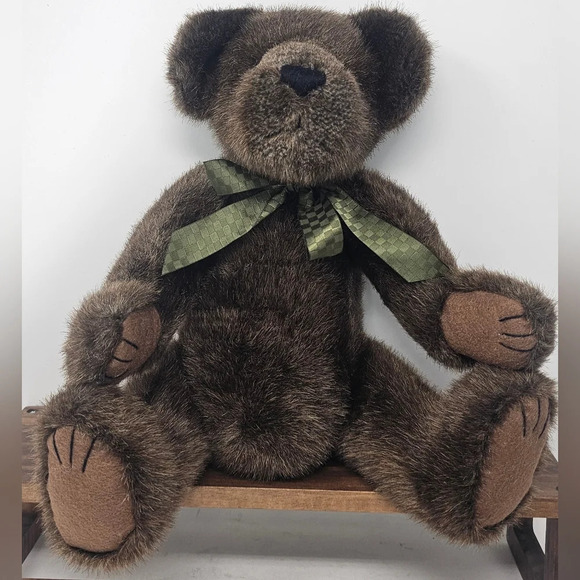 Boyds Bears Other - Vtg Boyds Bear Warner Von Bruin Jointed Plush 16" Teddy Bear Archive Collection